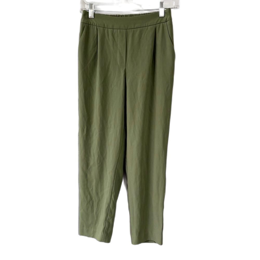 Skies Are Blue Elastic Waist Mid-Rise Tapered Pant XSP